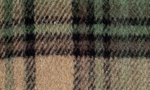 Rainforest Trailmaster Heavyweight Brushed Flannel Button-up Shirt In Olive Plaid