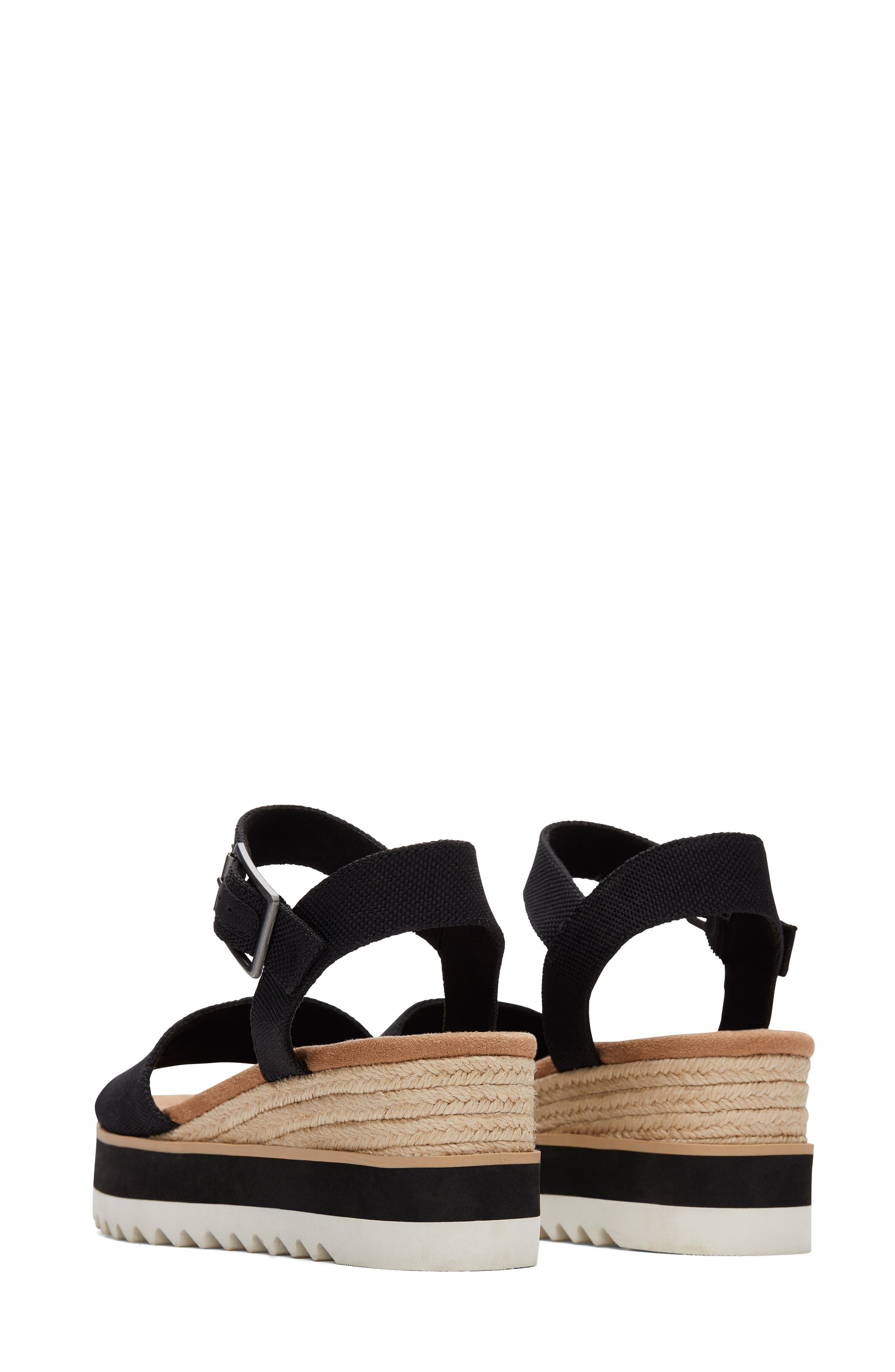 TOMS Diana Platform Wedge Sandal (Women) Nordstrom