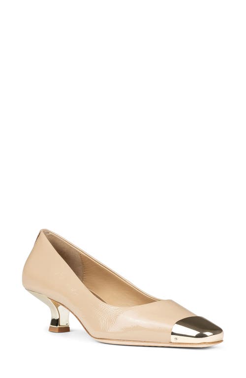 Donald Pliner Cristin Cap Toe Kitten Heel Pump at Nordstrom,