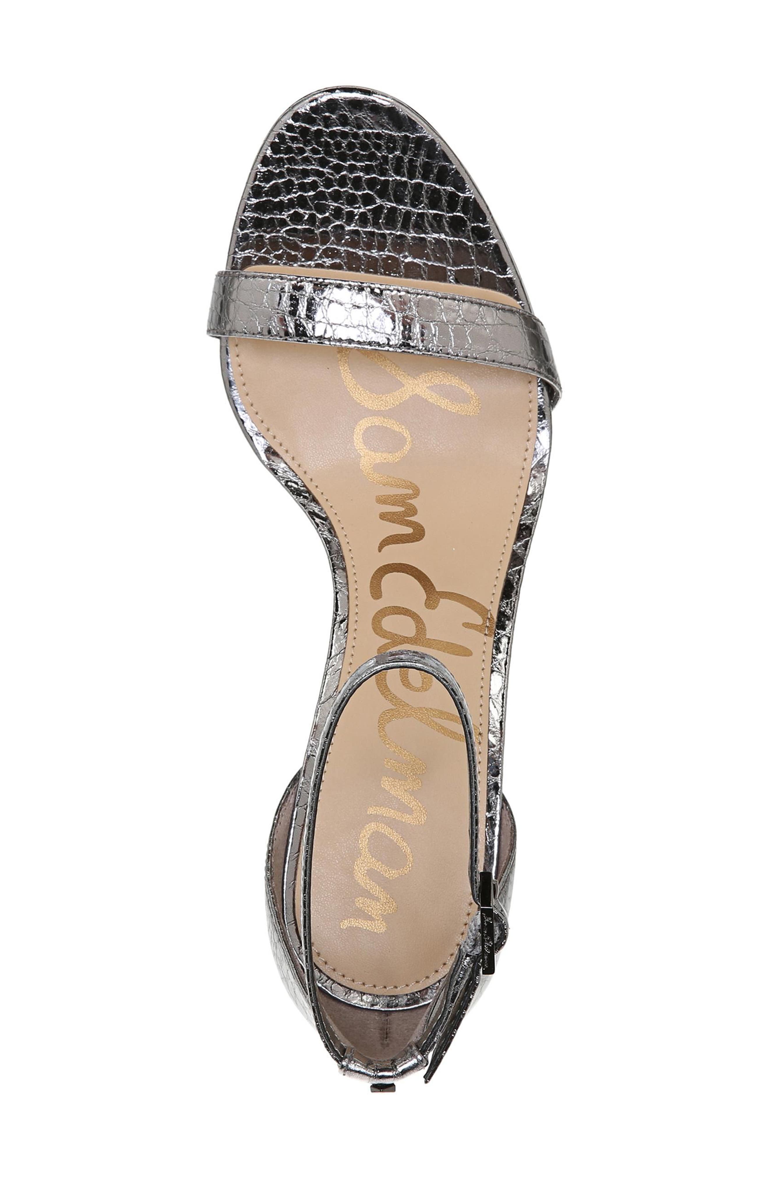 SAM EDELMAN,
                            'Patti' Ankle Strap Sandal,
                            Alternate thumbnail 56, color,
                            097