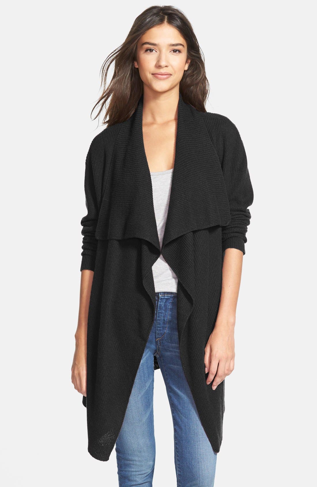 Nordstrom Drape Front Cardigan Nordstrom