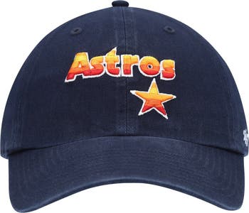 Men's '47 Navy Houston Astros Cooperstown Collection Franchise Fitted Hat Size: Small