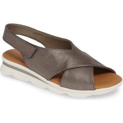 The Flexx Capri Slingback Sandal, Metallic