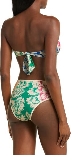 FARM Rio Tropical Chita High Waist Hot BIkini Bottoms Nordstrom