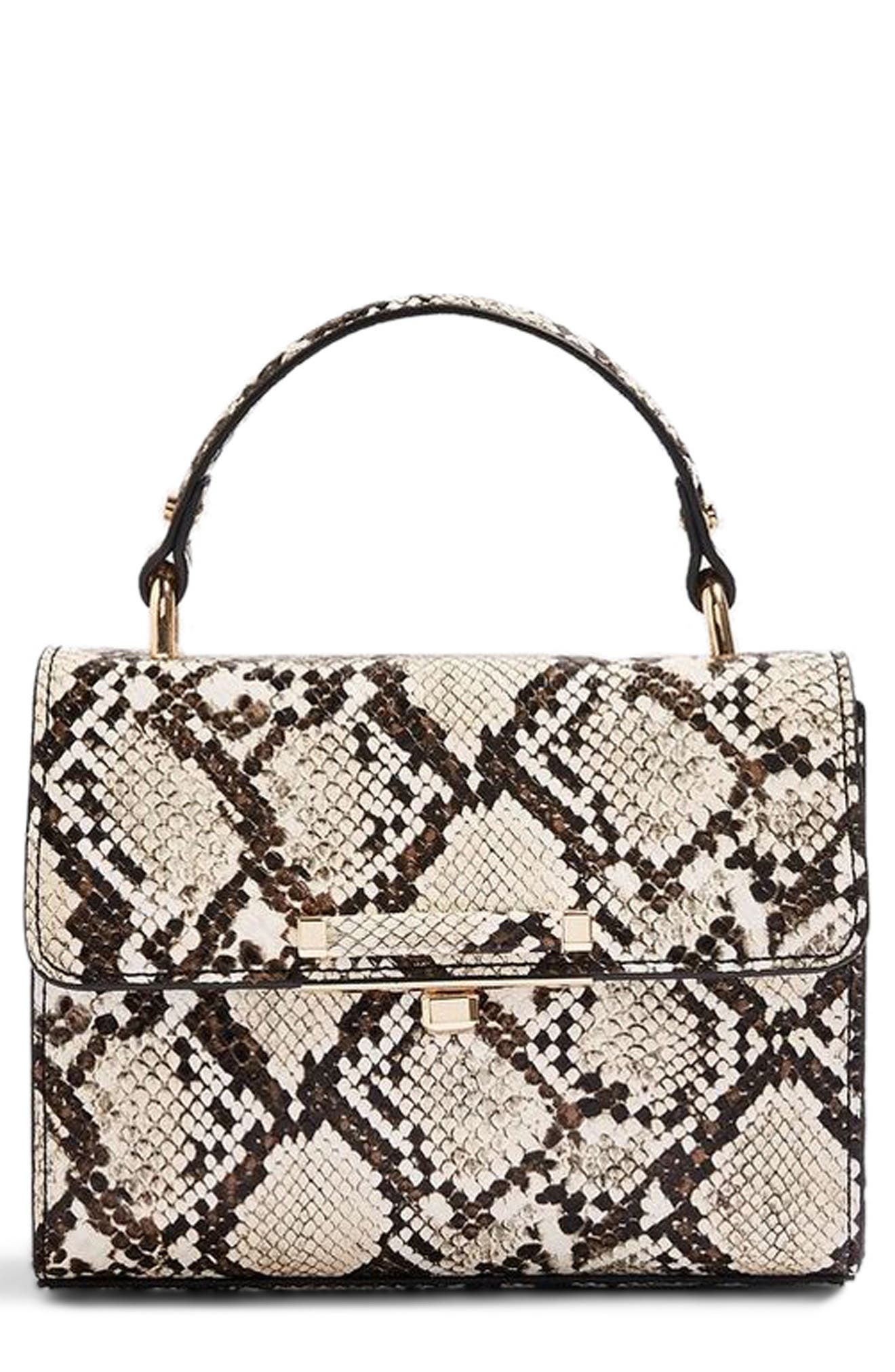 marissa snake mini bag