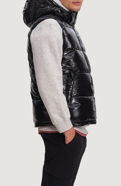 Noize Ledger Vest In Black