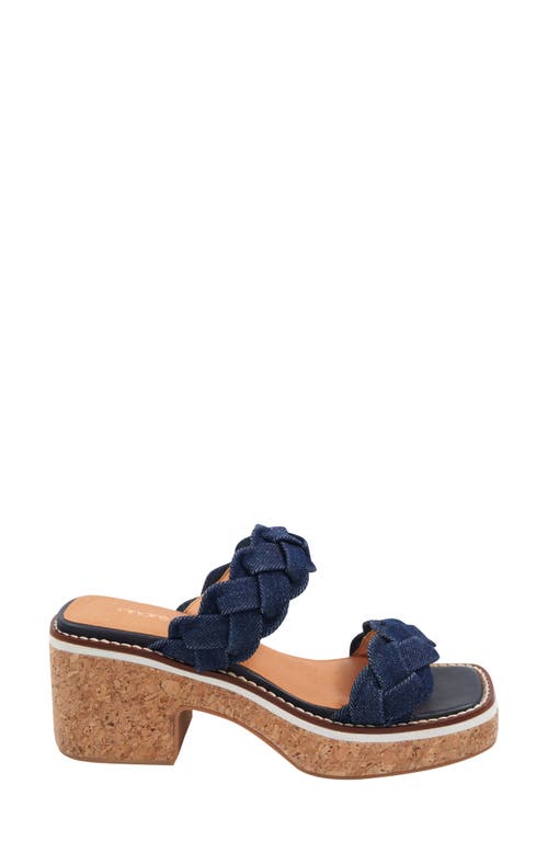 Andre Assous André Assous Layla Platform Sandal In Navy