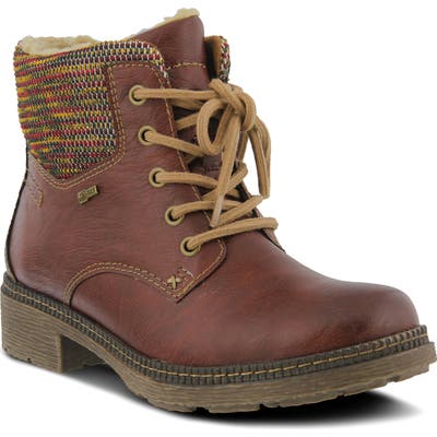 Spring Step Marylee Water Resistant Bootie, Burgundy