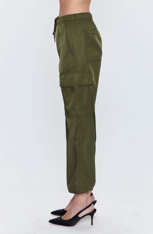 Shop Pistola Jade Lightweight Cargo Pants In Vineyard