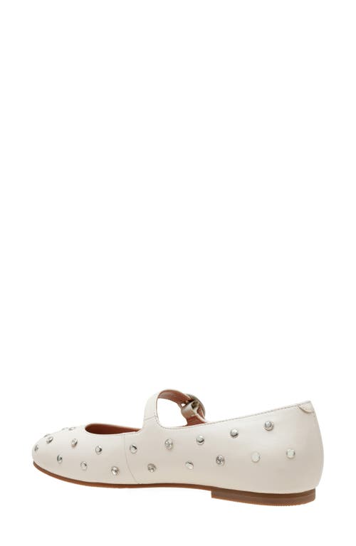 Shop Linea Paolo Millie Mary Jane Flat In Ivory