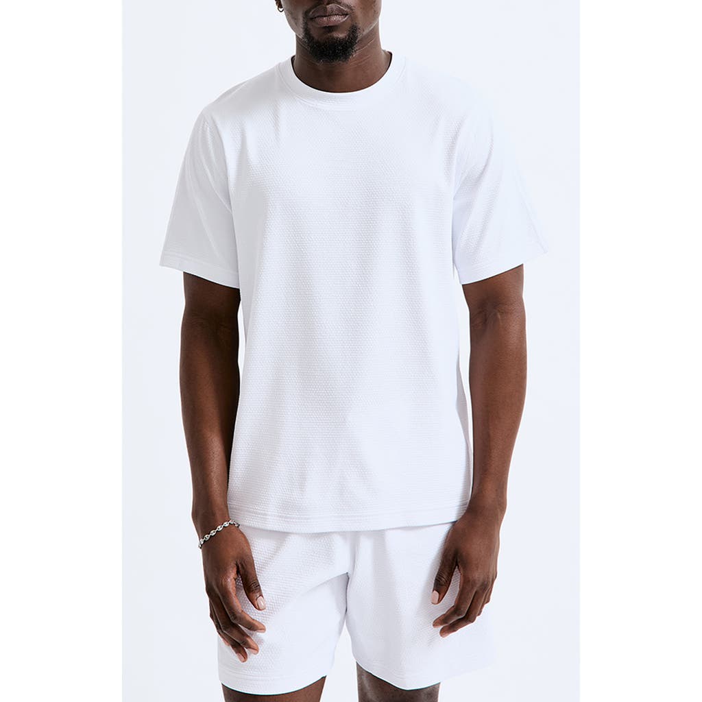 Reigning Champ Mid-weight Jersey T-shirt White In White