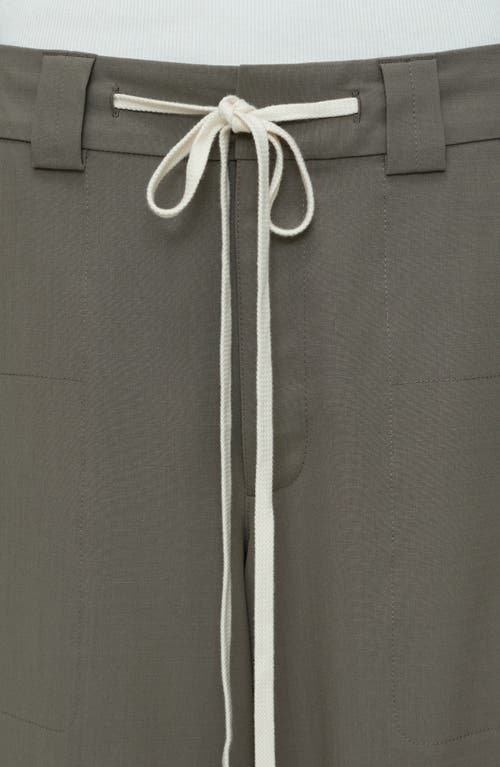 CLOSED CLOSED WYSTAN DRAWSTRING WIDE LEG PANTS
