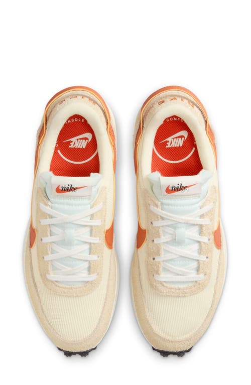 Shop Nike Waffle Debut Vintage Sneaker In Muslin/orange/coconut