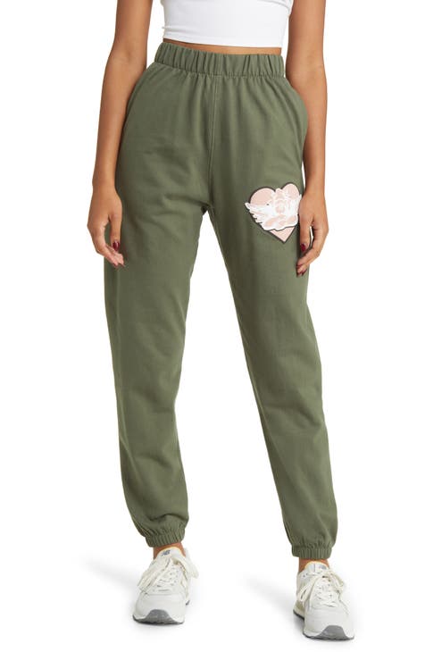 Olive Solid Joggers Pants – Unclaimed Baggage