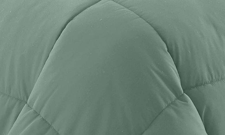 Modern Threads Down Alternative Reversible Comforter In Green