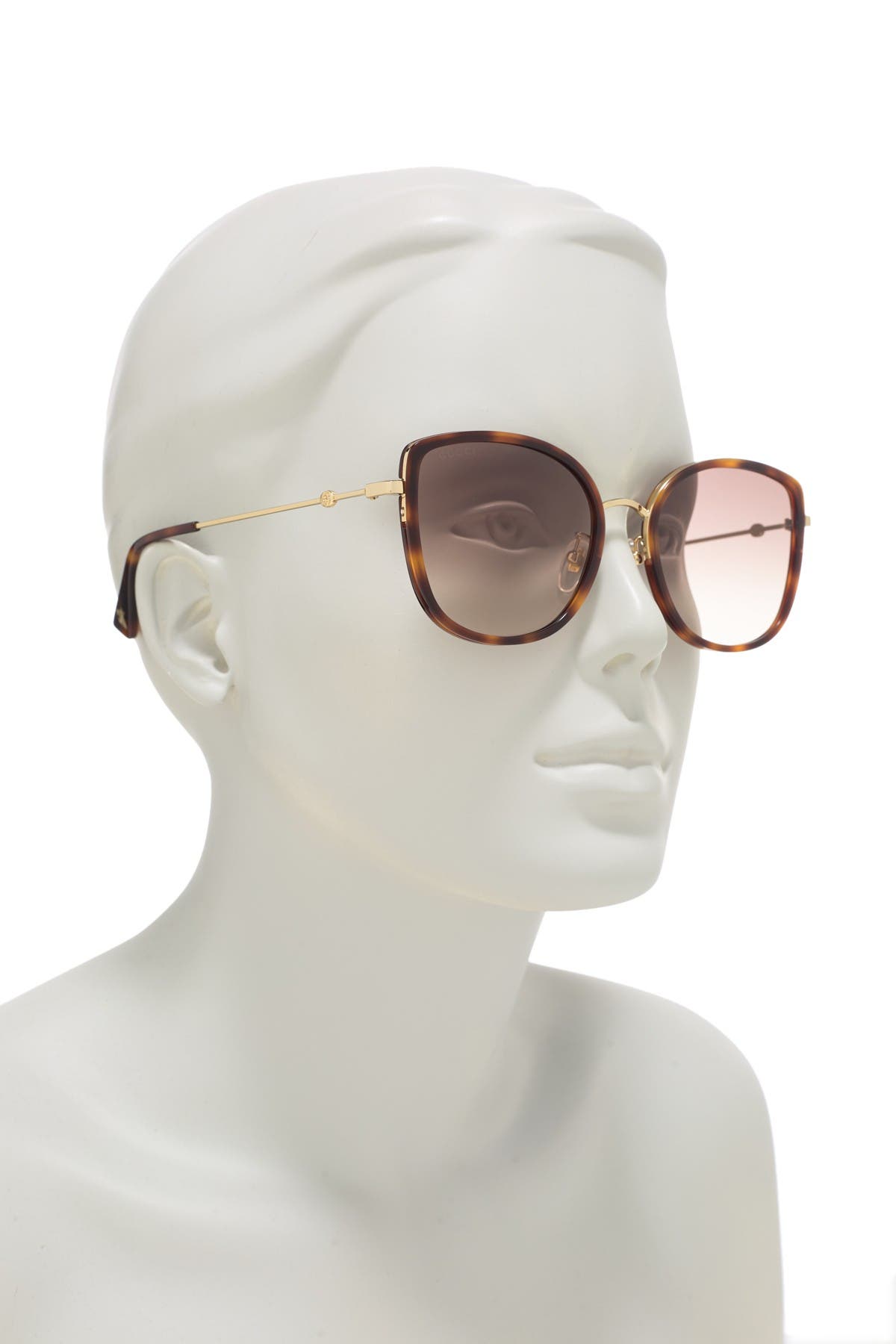 gucci women's cat eye sunglasses nordstrom rack