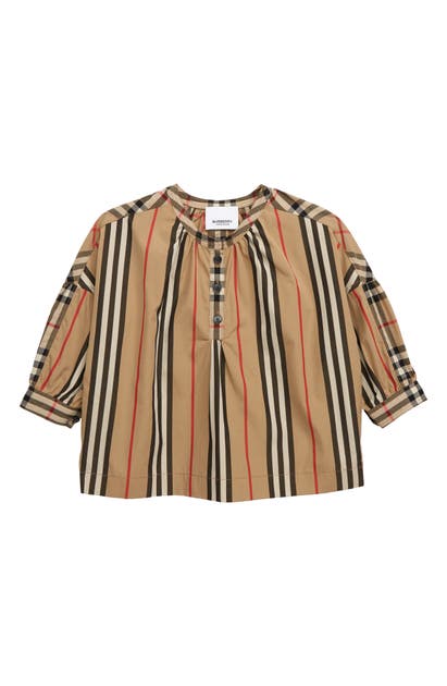BURBERRY LOLA ICON CHECK TOP,8013562