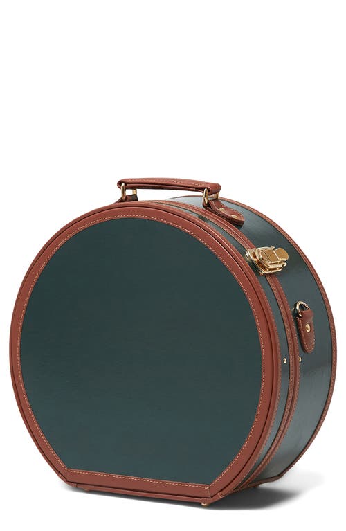 SteamLine Luggage The Diplomat Large Hatbox in Hunter Green