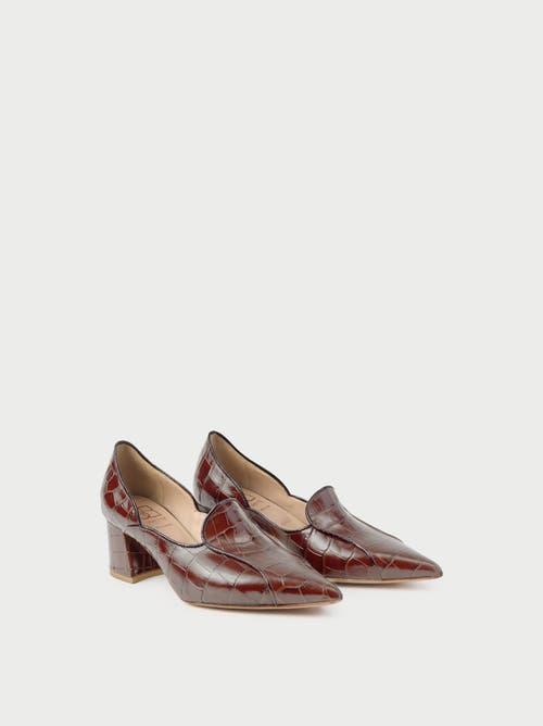 Shop Mavette Fiona Loafer In Brown