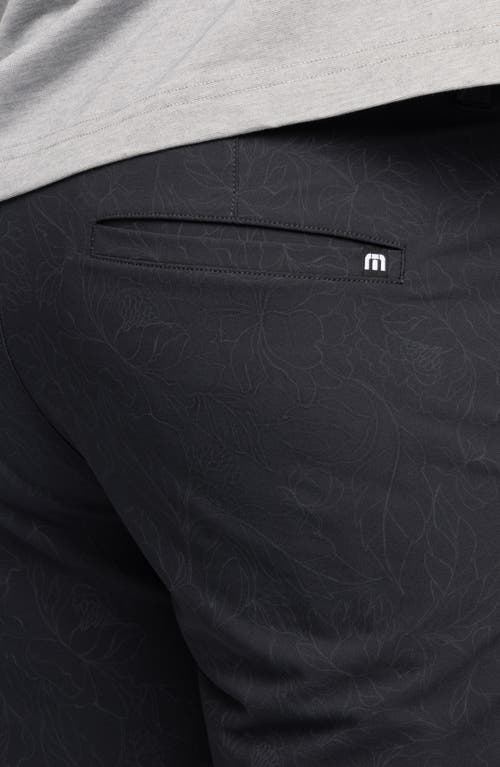 Travismathew Night Cat Stretch Performance Shorts In Black