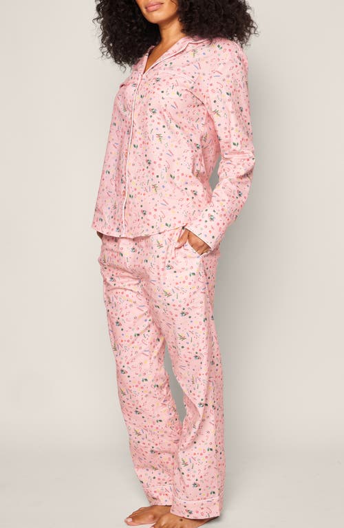 Shop Petite Plume Nostalgic Sweets Cotton Pajamas In Pink