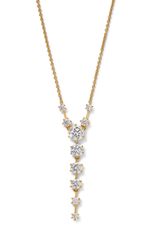 Shop Nadri Cubic Zirconia Pendant Necklace In Gold