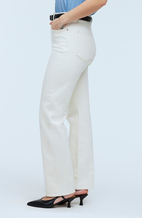 Madewell The Curvy '90s Straight Leg Jeans In Vintage Canvas