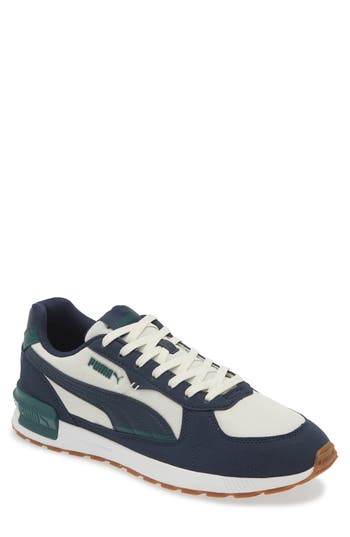 Puma Graviton Running Shoe In Vapor Gray-club Navy-dk Myrtle