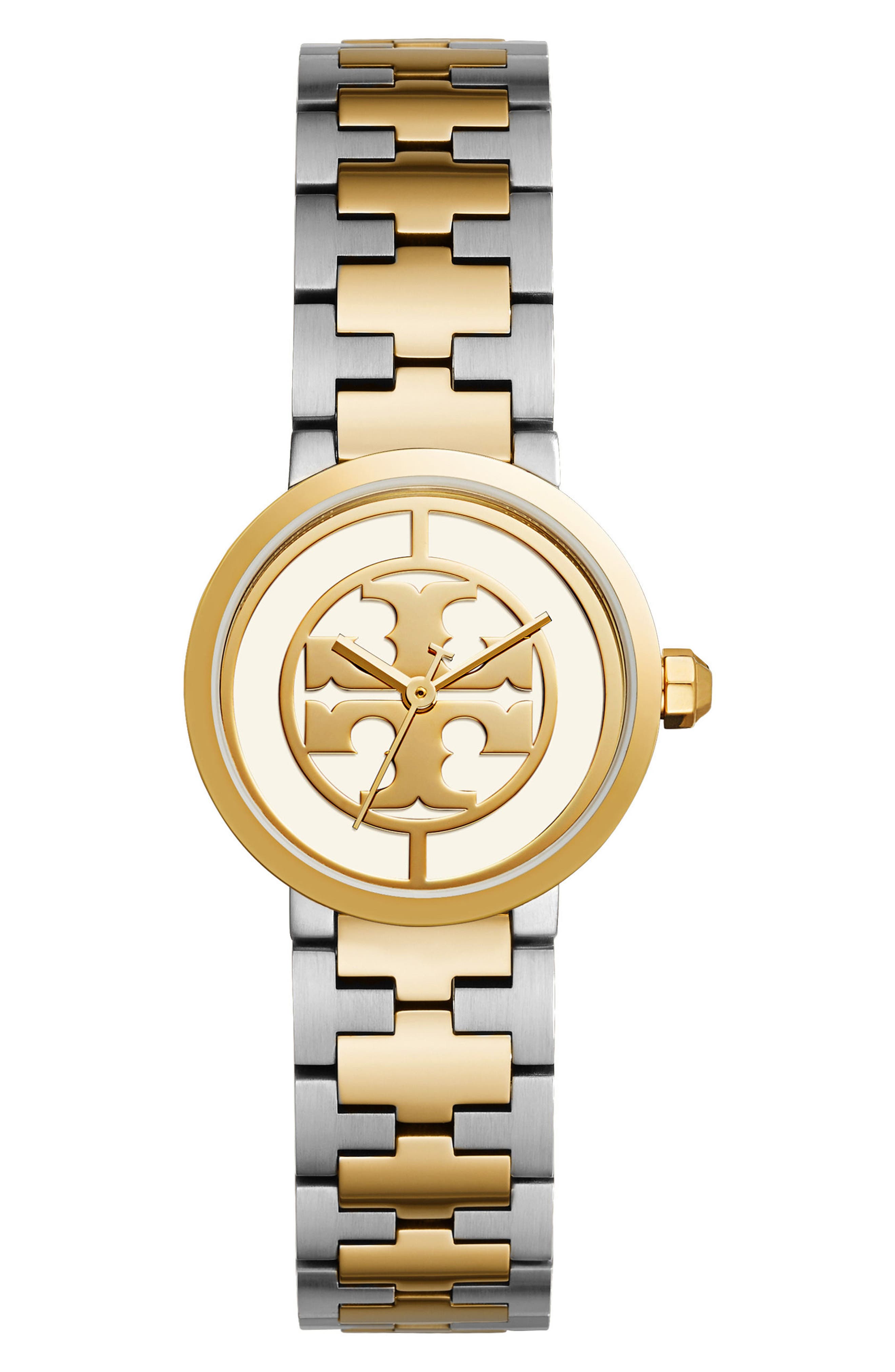 tory burch silver watch