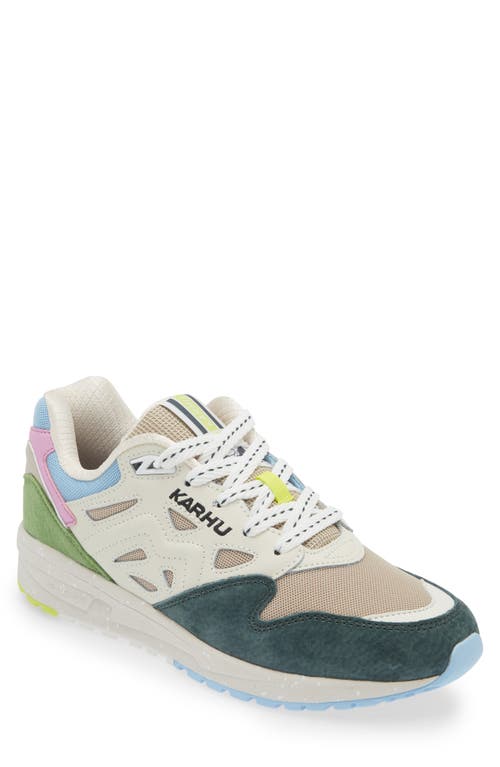 Karhu Gender Inclusive Legacy 96 Trainer In Piquant Green/silver Lining