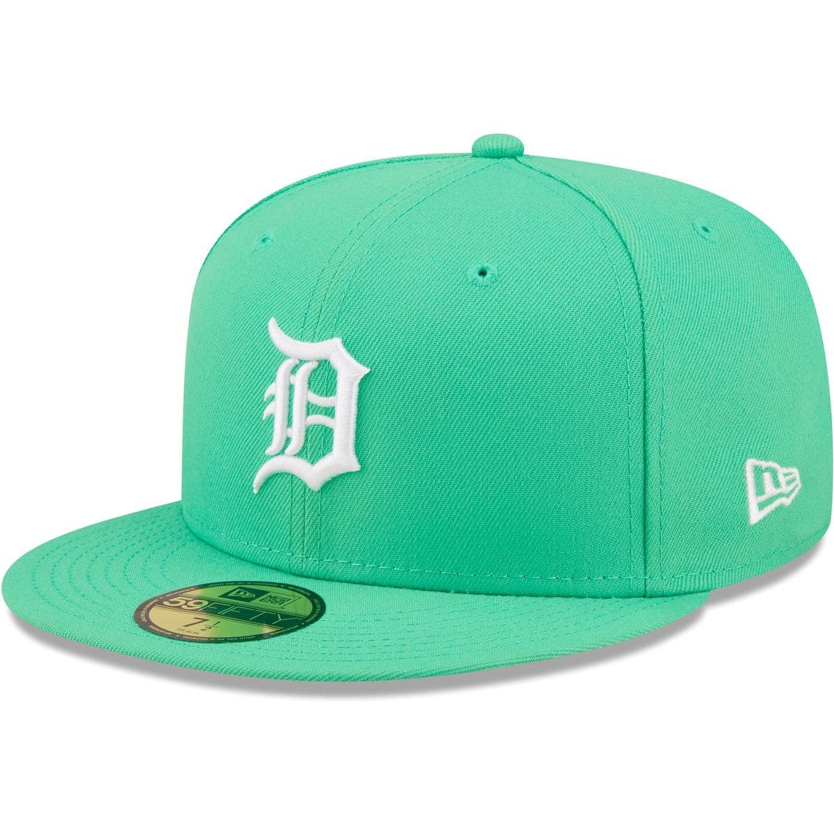 New Era Men&rsquo;s New Era Green Detroit Tigers Logo 59FIFTY Fitted Hat