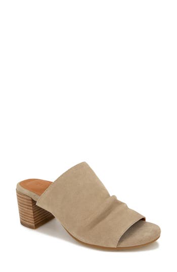 Shop Gentle Souls By Kenneth Cole Chas Sandal In Mushroom Suede
