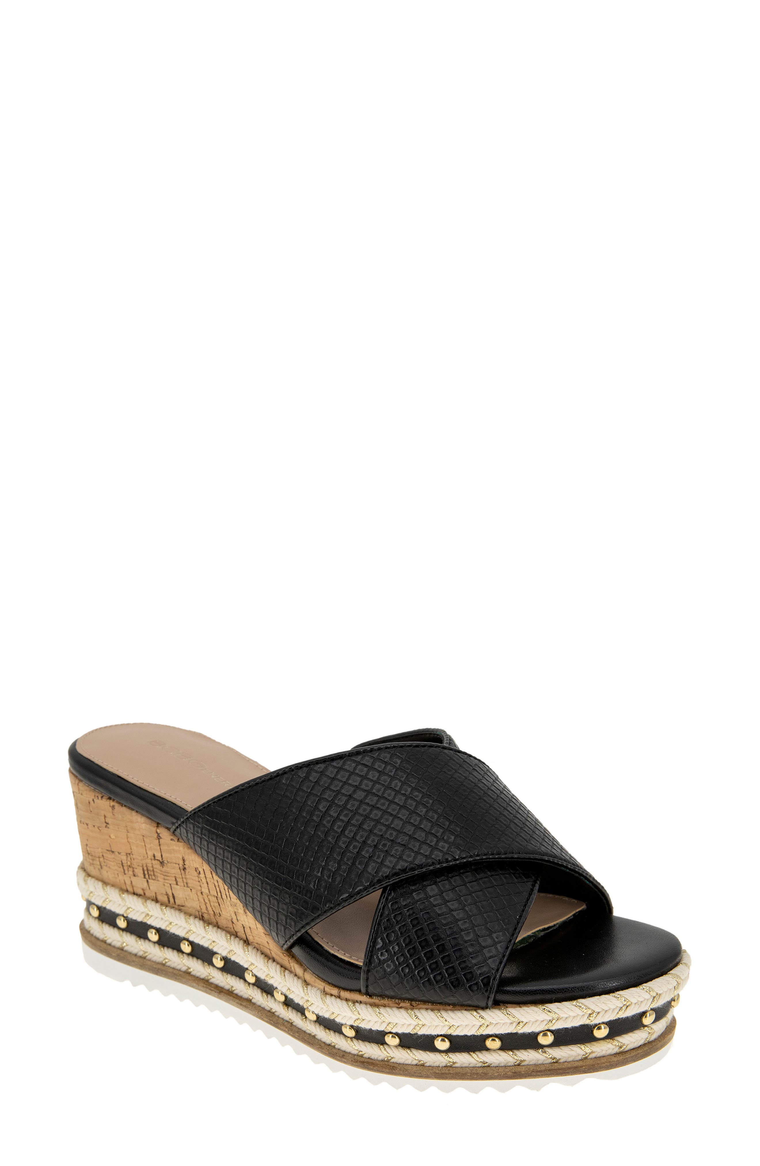 black wedge sandals nordstrom