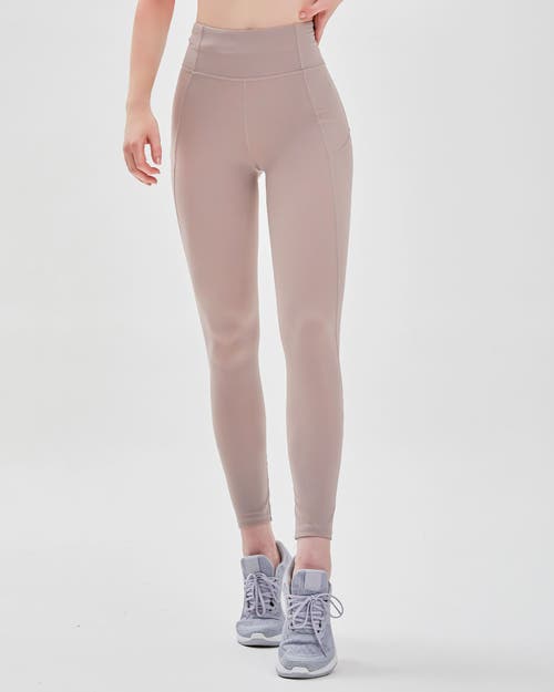 Rebody Active Shine On Silkiflex Legging 27" In Mauve