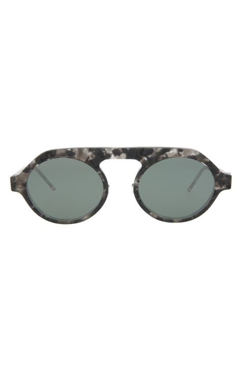 52mm Oval Sunglasses