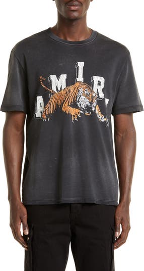 Trendy Tags Boutique Black Shiny Burnt Orange Tiger Sweatshirt