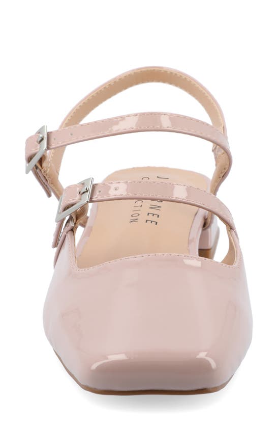 Journee Collection Journee Womens Gretchenn Wide Width Flats In Blush