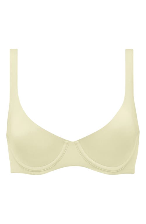 Cuup The Scoop Underwire Microfiber Bra In Meadow