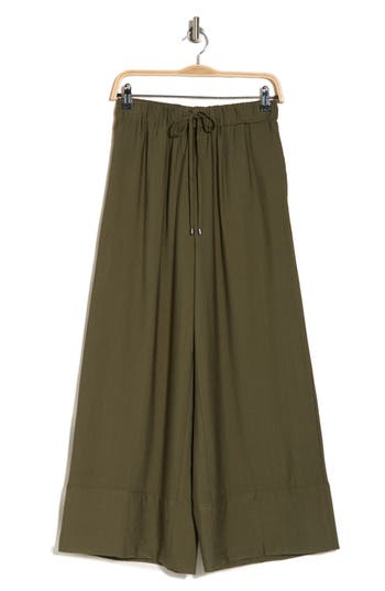 ADRIANNA PAPELL ADRIANNA PAPELL DRAWSTRING EASY PANTS