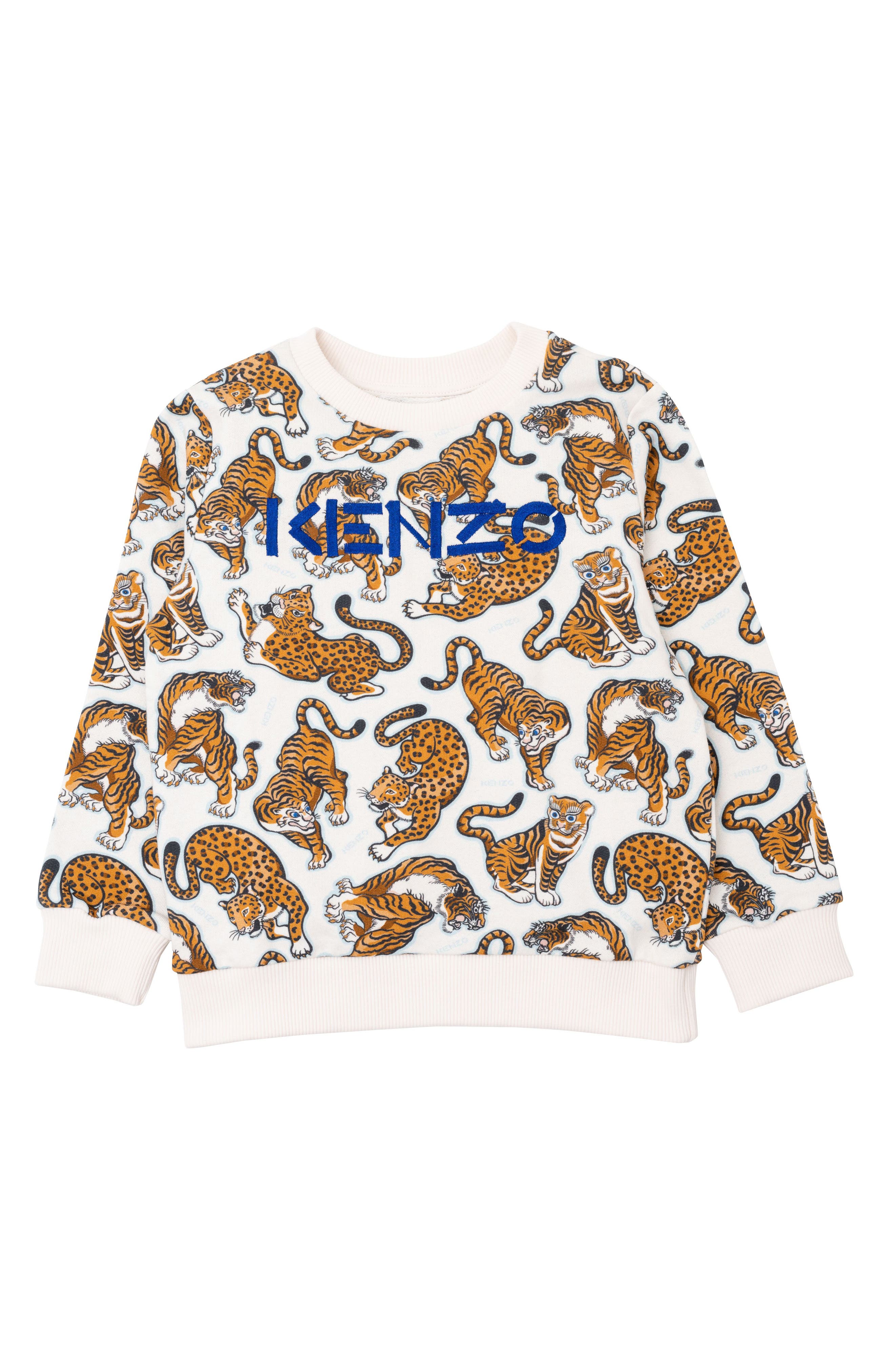 KENZO Kids' Tiger Embroidered Logo 