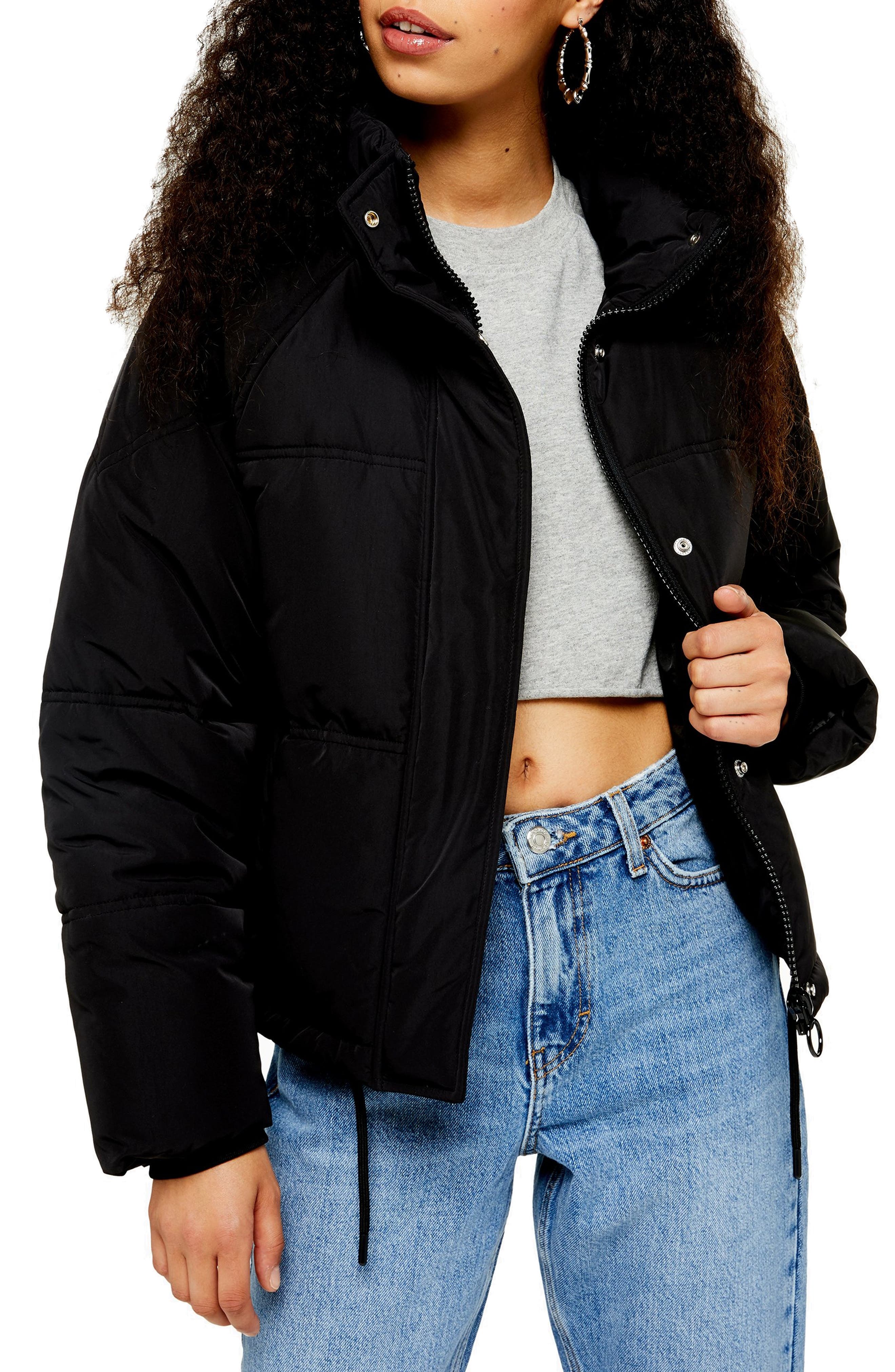 sasha puffer jacket topshop