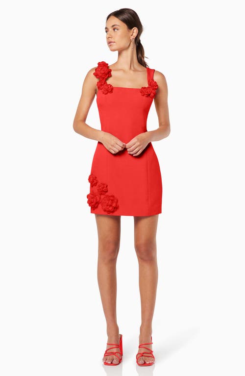 ELLIATT ELLIATT TROMPE ROSETTE MINIDRESS