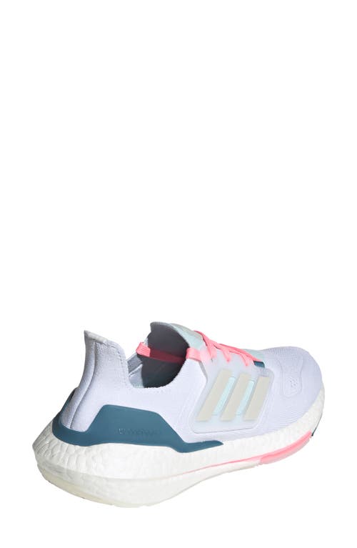 Adidas Originals Adidas Ultraboost 22 W Running Shoe In White/grey/blue