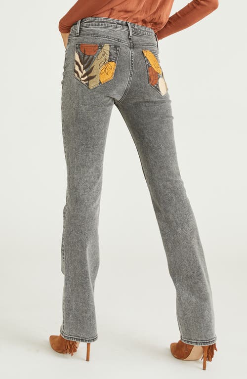 Driftwood Kelly Bootcut Jeans In Washed Black