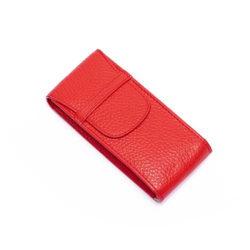 Rapport London Portobello Watch Pouch In Red