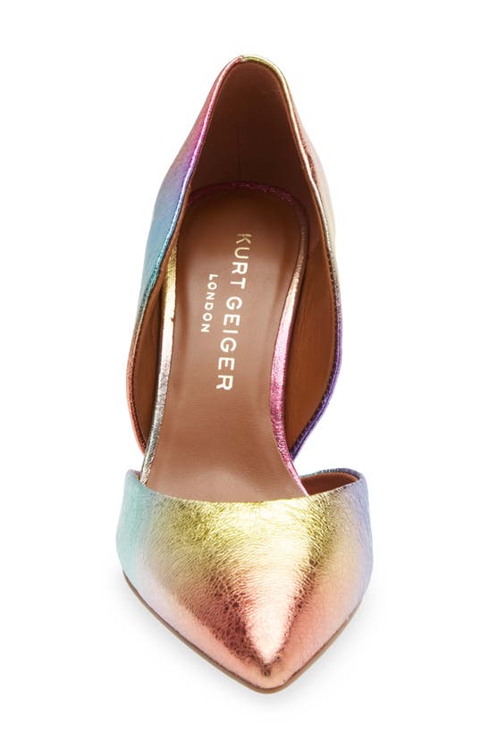 Kurt Geiger Bond 90 D'orsay Pump In Multi/ Other Leather