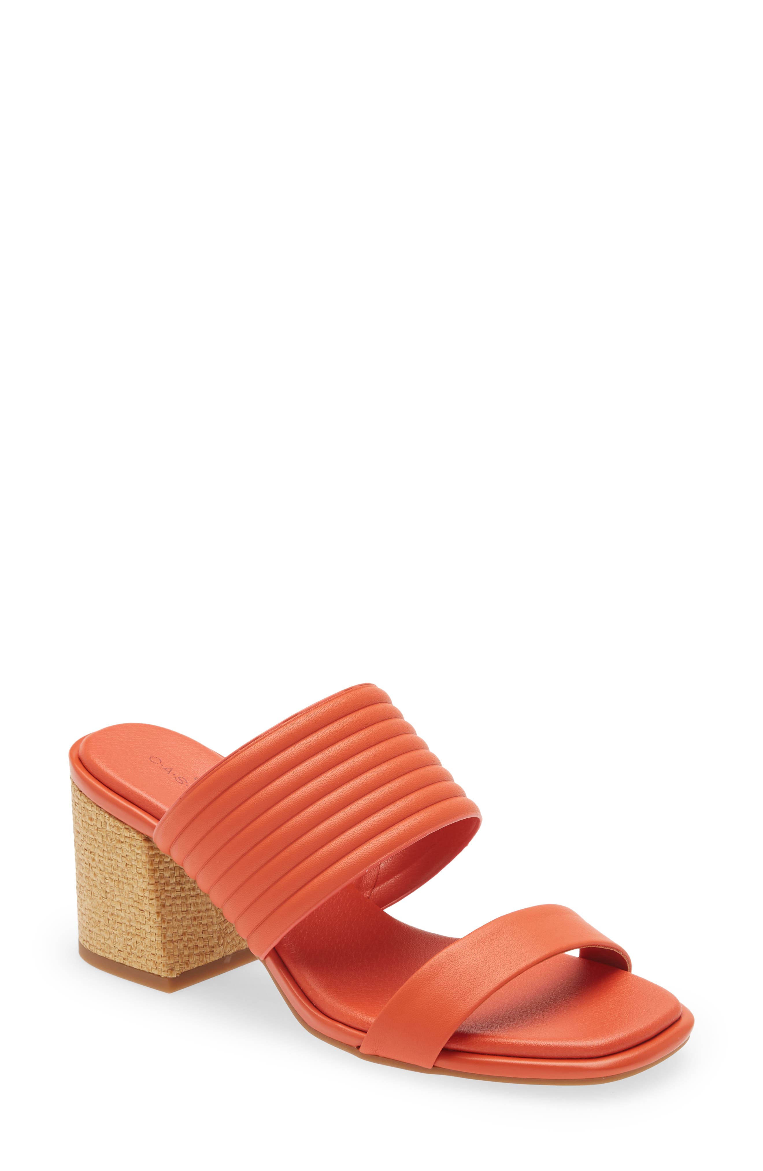 nordstrom orange sandals