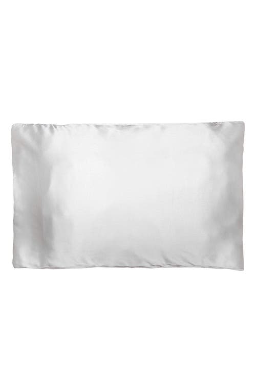 NIGHT Tri Silk Blend Pillowcase in White