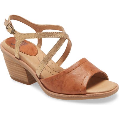 Sofft Piara Block Heel Sandal, Brown