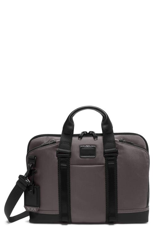Academy Briefcase in Charcoal